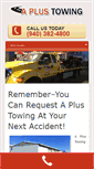 Mobile Screenshot of aplustowingdenton.com